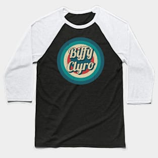 Circle Retro Biffy Clyro Baseball T-Shirt